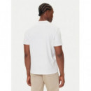 Camiseta Calvin Klein Logo Multicolor