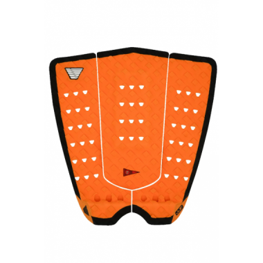 Grip John John Florence Squash Tail Pro Pad - Hi Vis Orange / Space