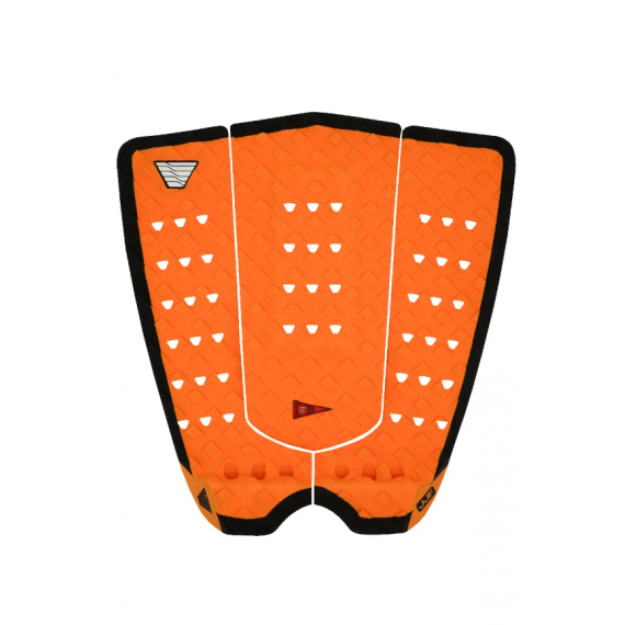 Grip John John Florence Squash Tail Pro Pad - Hi Vis Orange / Space