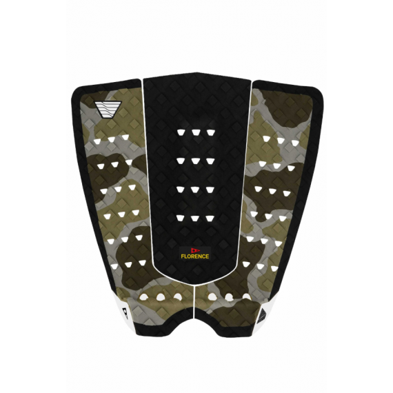 Grip John John Florence Squash Tail Remixed Pro Pad - Florence Camo / Night