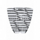 Grip Veia Explorer Waveform Round Tail 3 Piece Pad - Orbiter White