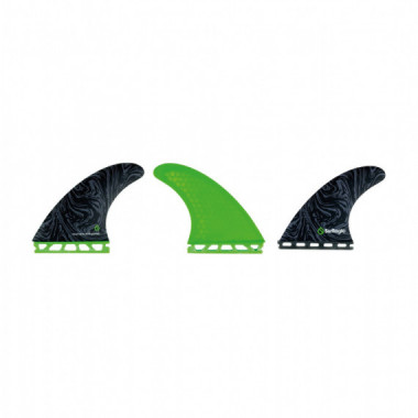 Quilla Thruster Performance Series M - Single Tab (futures Compatible) - Green