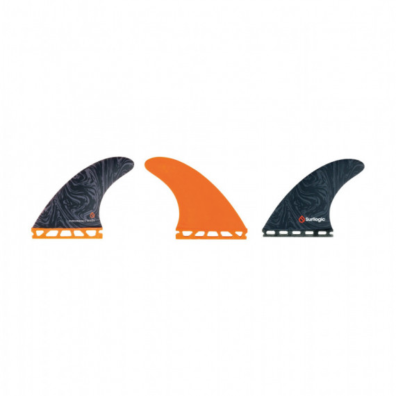 Quilla Thruster Performance Series S - Single Tab (futures Compatible) - Orange