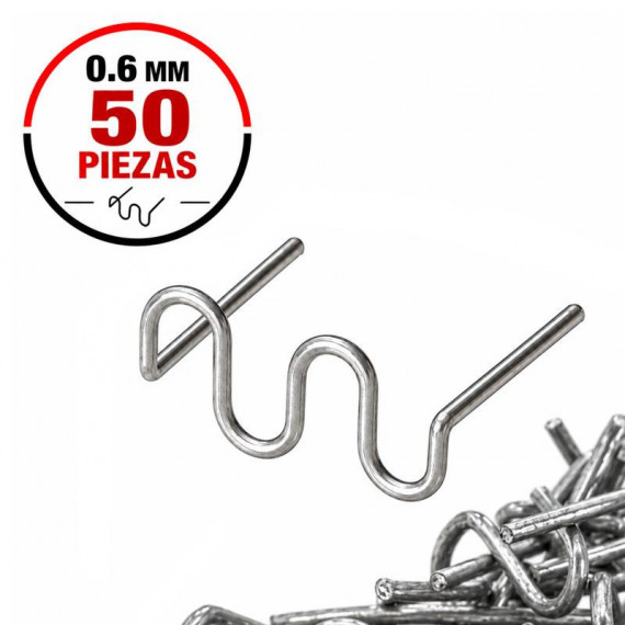 Grapas Soldador Plastico 0.6MM 50 Pcs FARGO TOOLS