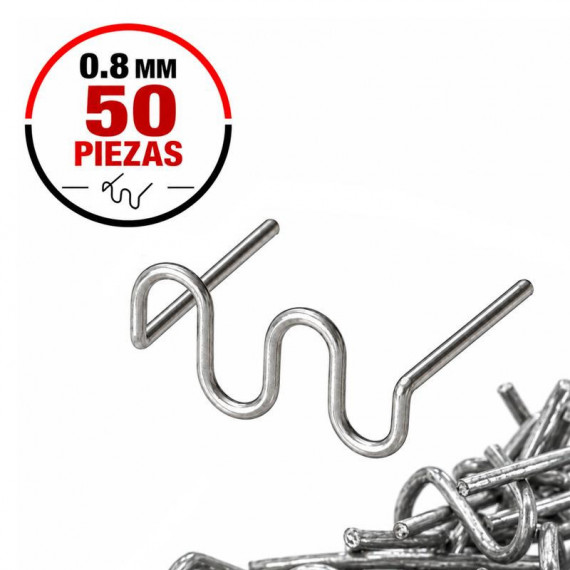 Grapas Soldador Plastico 0.8MM 50 Pcs FARGO TOOLS