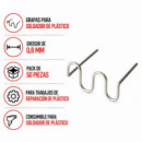 Grapas Soldador Plastico 0.8MM 50 Pcs FARGO TOOLS