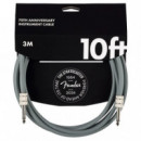Cable FENDER Jack Jack 3 Mt Gris 10 Aniversario