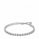 PANDORA Pulsera con Gemas Transparentes 595081C01