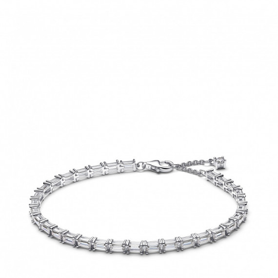 PANDORA Pulsera con Gemas Transparentes 595081C01