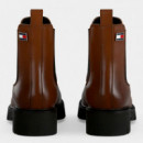Botines Chelsea de piel con tacos