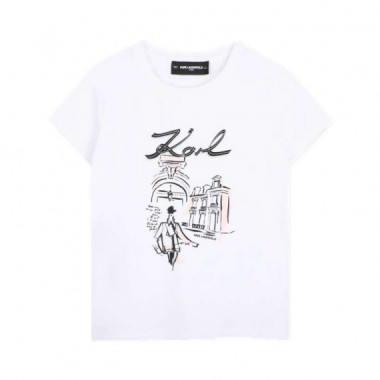 Camiseta con estampado KIDS