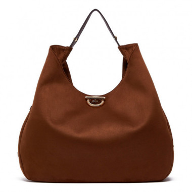 Bolso hobo tama&ntilde;o grande con tachuelas