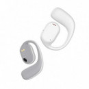 Auriculares TWS XO X25 Conducción de Aire con Pantalla Digital Blancos