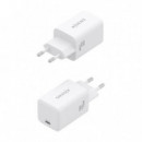 Cargador AISENS GaN 70W 1xUSB-C PD3.2 QC4.0 Blanco (ASCH-70W1P088-W)