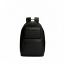 TOMMY HILFIGER - TH MODERN MONOGRAM BACKPACK - BDS - F|AM0AM14683/BDS