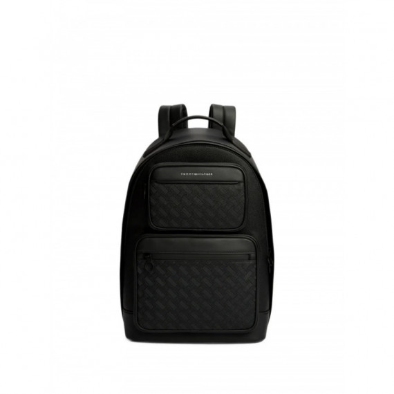 TOMMY HILFIGER - TH MODERN MONOGRAM BACKPACK - BDS - F|AM0AM14683/BDS