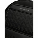 TOMMY HILFIGER - TH MODERN MONOGRAM BACKPACK - BDS - F|AM0AM14683/BDS