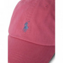 POLO RALPH LAUREN - THE ICONIC COTTON CHINO BALL CAP - TERRACE PINK C7560 - 710667709529/TERRACE PINK C7560