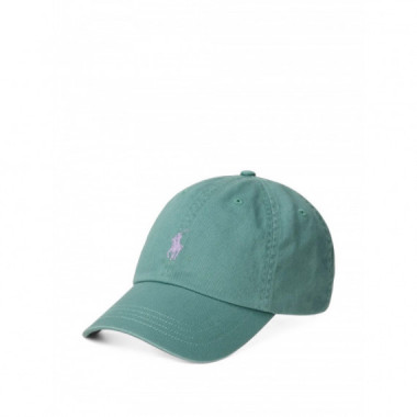POLO RALPH LAUREN - THE ICONIC COTTON CHINO BALL CAP - GREENSCAPE W C6125 - 710667709519/GREENSCAPE W C6125