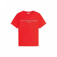 TOMMY HILFIGER - REG CORP LOGO C-NK SS - XNF - F|WW0WW40276/XNF