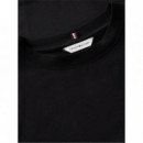 TOMMY HILFIGER - Th Script Reg C-nk Ss Tee - Bds - F|WW0WW49941/BDS