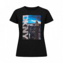 Camiseta con estampado fotográfico
