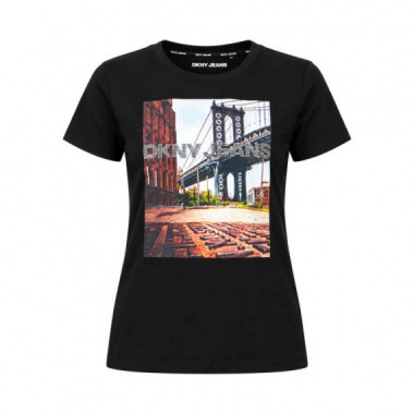 Camiseta con estampado fotogr&aacute;fico