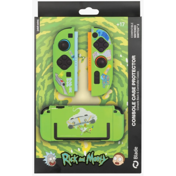 Carcasa  Consola Rick And Morty  Nintendo Switch2