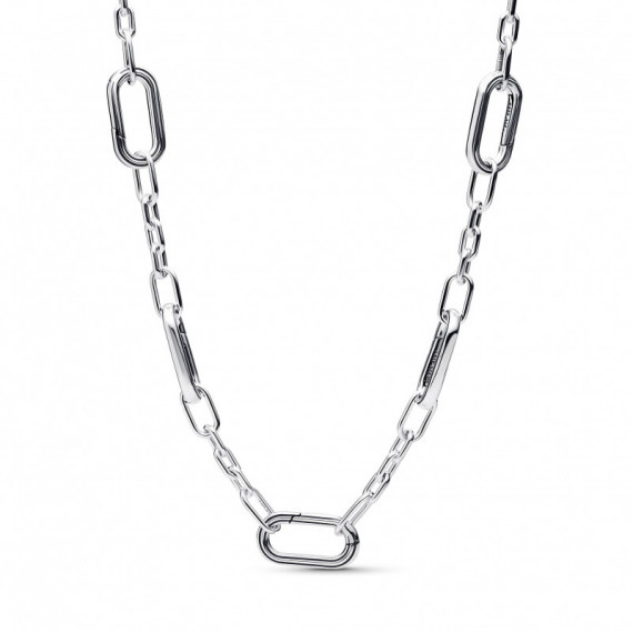 Pandora Collar de plata de ley con eslabones pequeños 393861C00