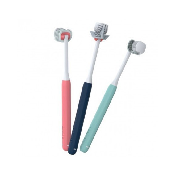 BALENE Cepillo de Dientes Suave Color Coral