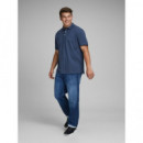 JACK &amp; JONES Jjepaulos Polo Ss Noos Plus Tamanho