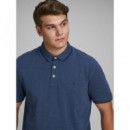 JACK &amp; JONES Jjepaulos Polo Ss Noos Plus Tamanho