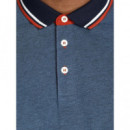 JACK &amp; JONES Jjepaulos Polo Ss Noos Plus Tamanho