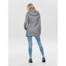 Abrigo con Capucha Drapeada de ONLY