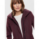 Abrigo con Capucha Drapeada de ONLY