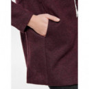 Abrigo con Capucha Drapeada de ONLY