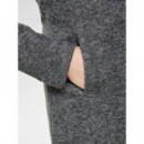 Abrigo con Capucha Drapeada de ONLY