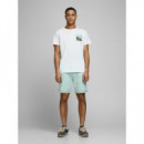 JACK &amp; JONES Jjibowie Jjibowie Jjshorts Solid Sa Sts