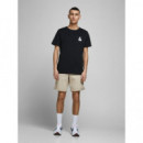 JACK &amp; JONES Jjibowie Jjibowie Jjshorts Solid Sa Sts