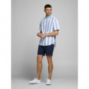 JACK &amp; JONES Jjibowie Jjibowie Jjshorts Solid Sa Sts
