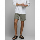 JACK &amp; JONES Jjibowie Jjibowie Jjshorts Solid Sa Sts