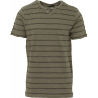 T-shirt JACK &amp; JONES Jprben Stripe Blu. Pescoço fendido