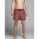 JACK & JONES Bañador Cali Fruit Akm