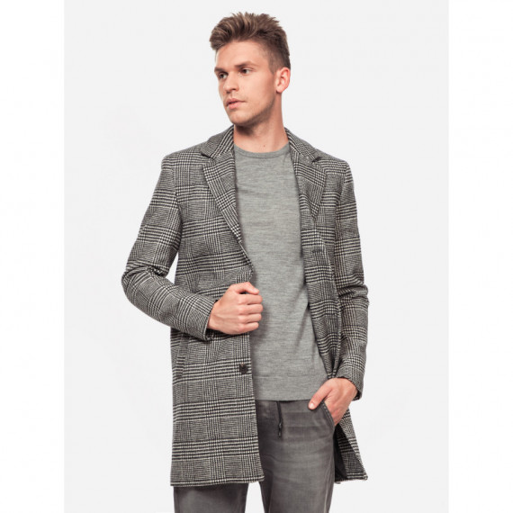 JACK & JONES Originals Blinders Checked Abrigo de Lana