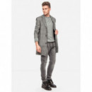 JACK & JONES Originals Blinders Checked Abrigo de Lana