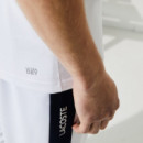 LACOSTE Camiseta Sport en Tejido de Punto Transpirable con Estampado de Cocodrilo en 3D