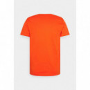 TOMMY HILFIGER Camiseta de Algodón Orgánico Front Logo