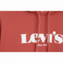 LEVI'S Sudadera con Capucha Relaxed Graphic