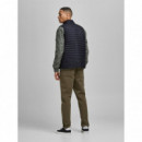 JACK & JONES Premium Chaleco de Entretiempo Blaststreak Light