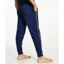 TOMMY HILFIGER Pantalón Joggers con Inscripción Logo Vertical en Pernera